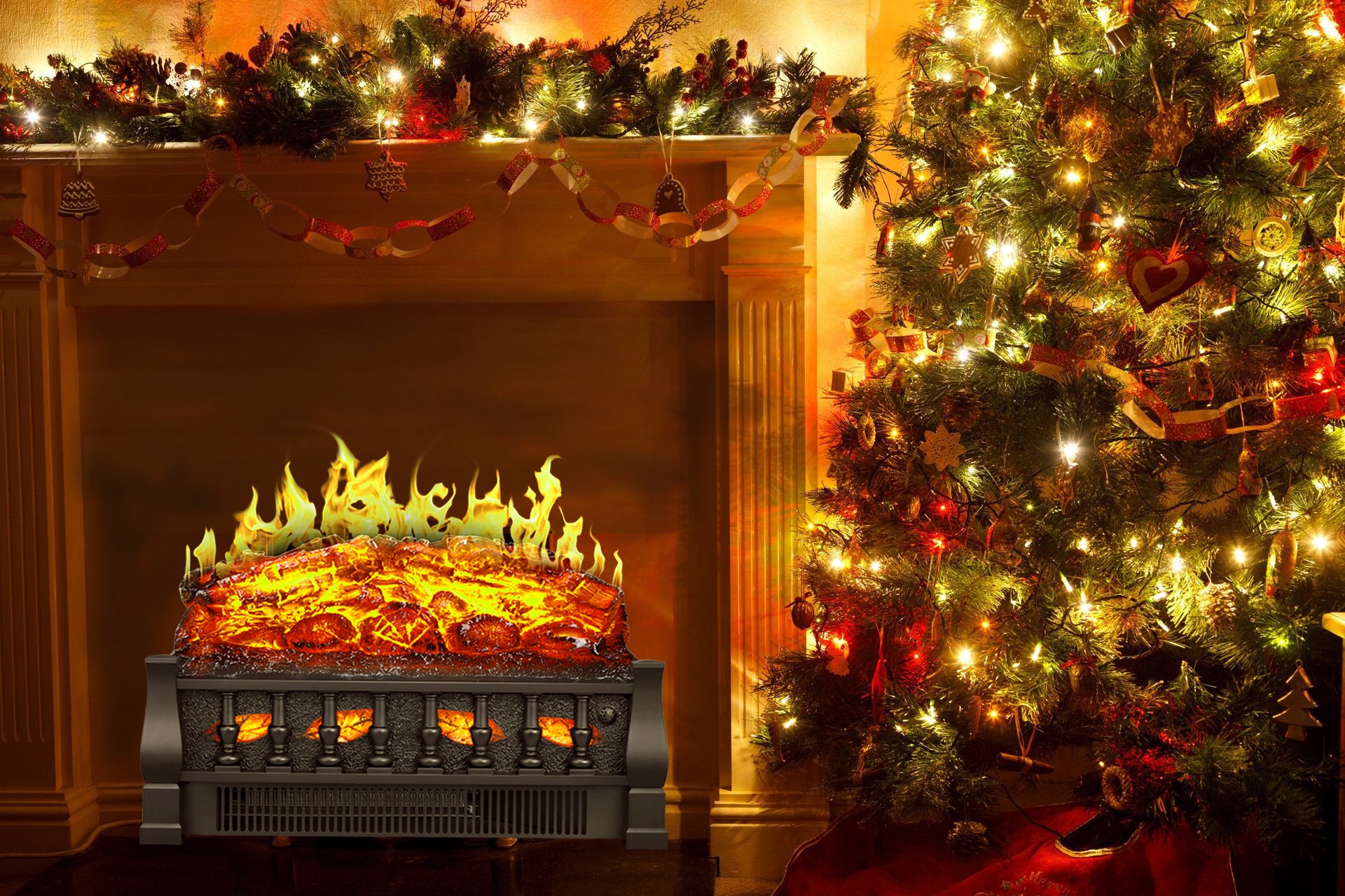 Creative Scenes to Use Your  Electric Log Set Heater