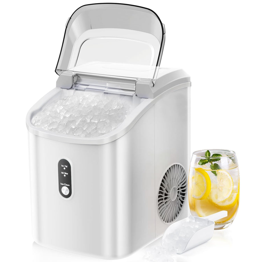 Crzoe Countertop Ice Maker Machine,Portable Ice Maker with Handle
