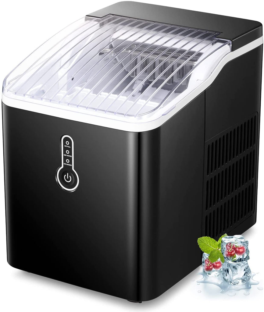 R.W.flame Nugget Ice Maker Countertop, Portable Ice Maker Machine