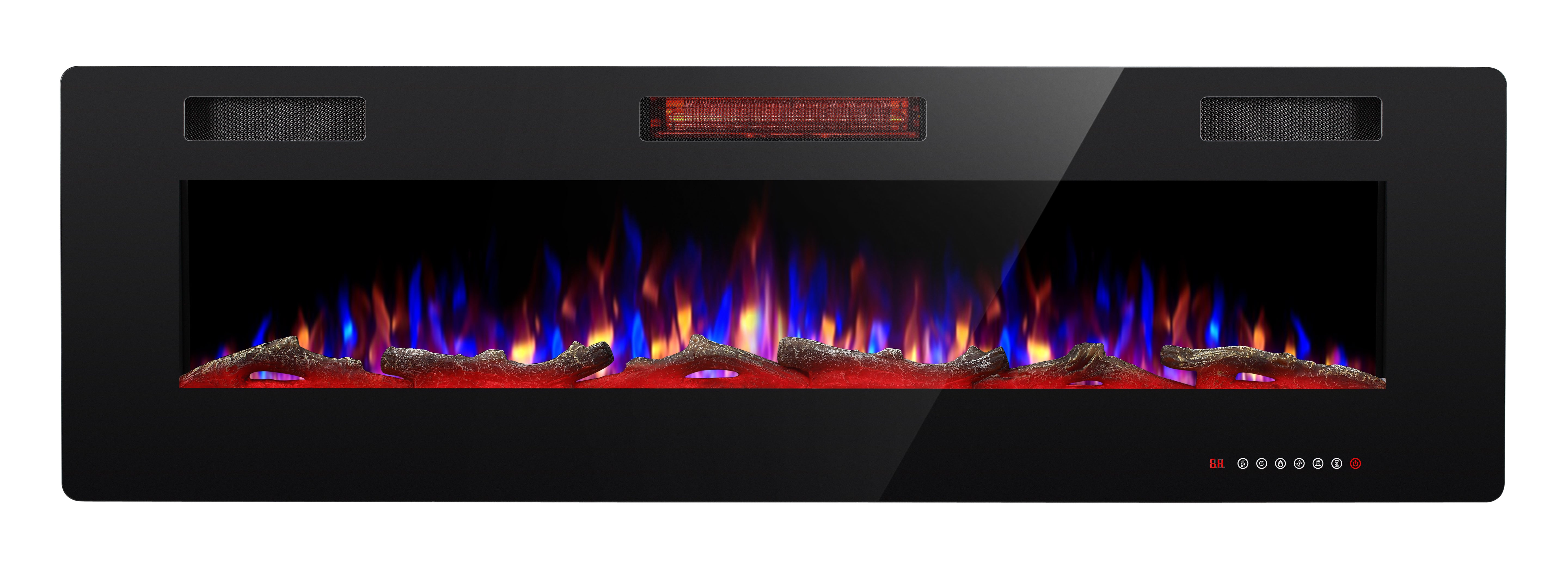 R.W.FLAME Fireplace decoration Petite Resin Wood Electric Fireplace Gas Fireplace Log