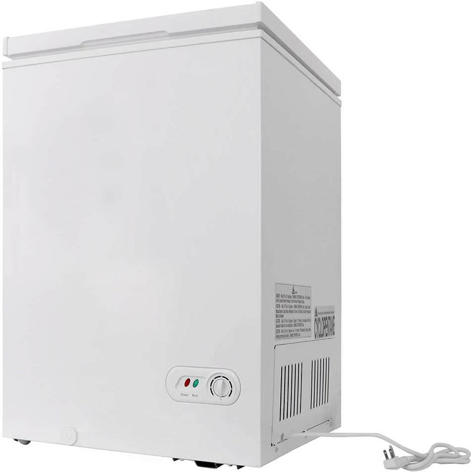 Mini Chest Freezer 3.5 Cu. Ft, Small Deep Freezer with Removable